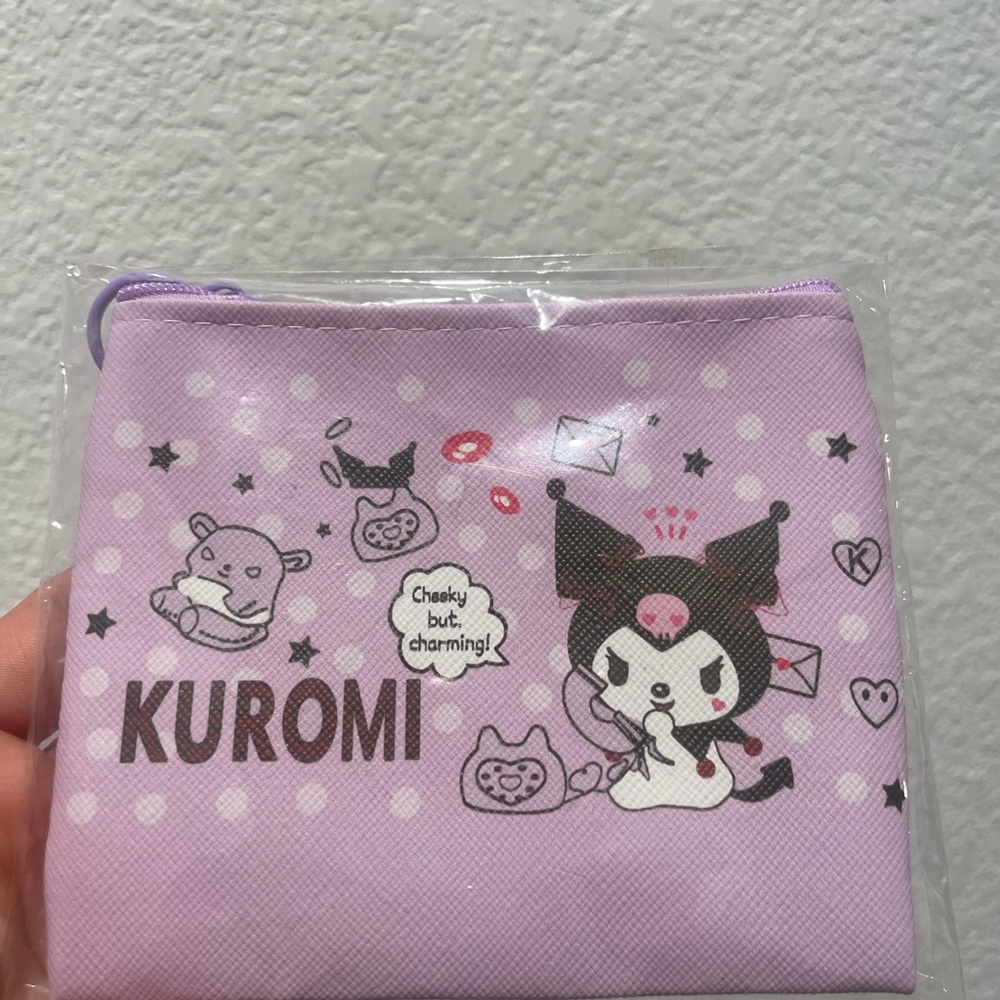 Kuromi coin bag